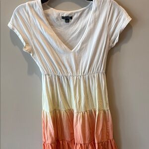 Wild Fable White and Ombre Dress